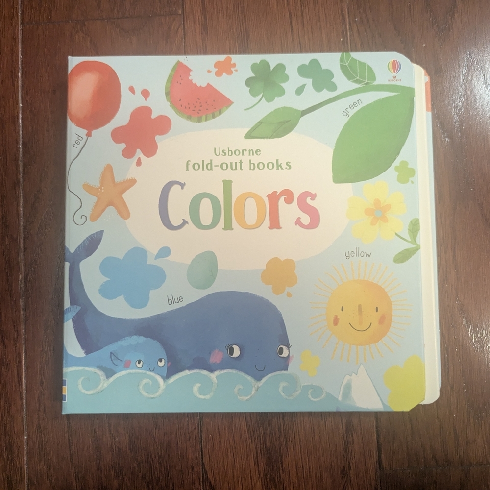 Usborne Fold Out Colors Book